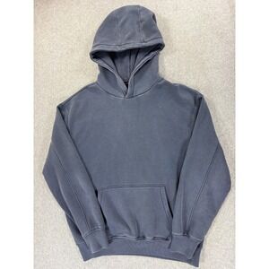 Primark Oversized Fit BLOCK Hoodie Sweatshirt (Men's Medium) Blue